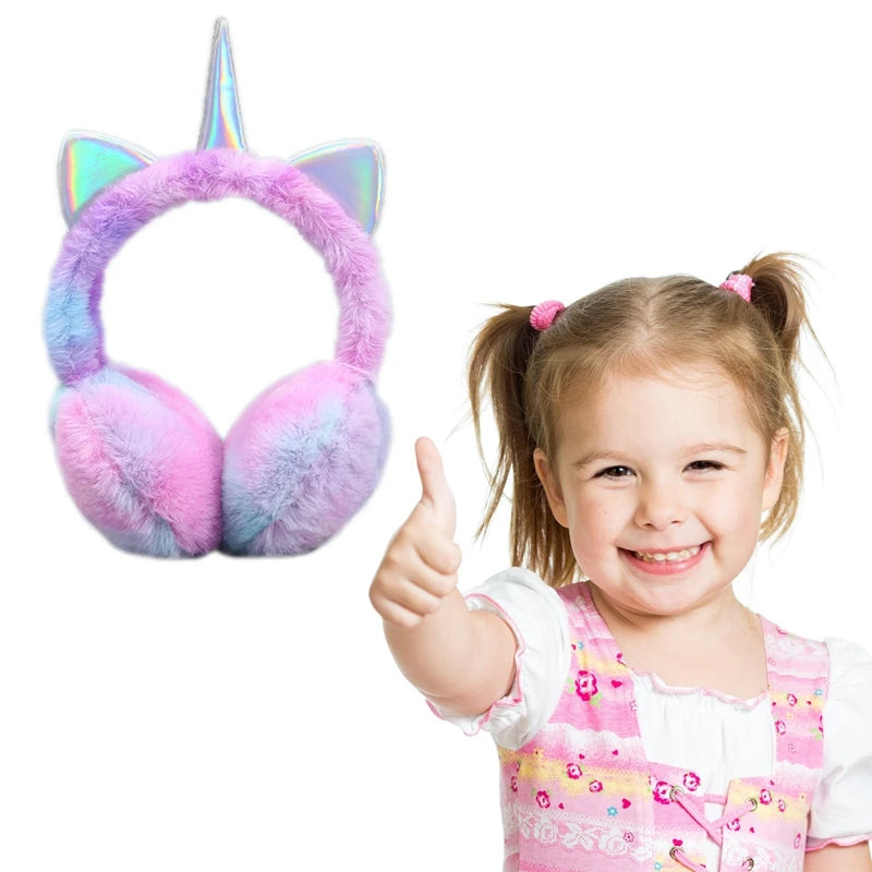 Kuschelige Einhorn Ohrenschützer!