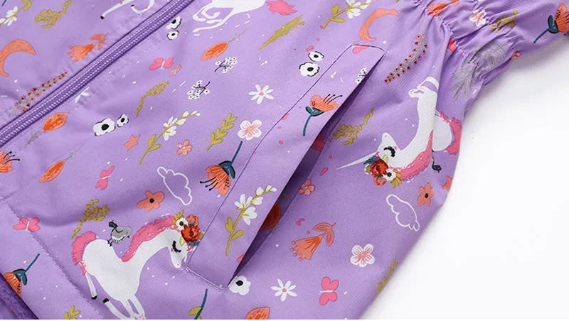 Deine wasserdichte Einhorn Jacke!