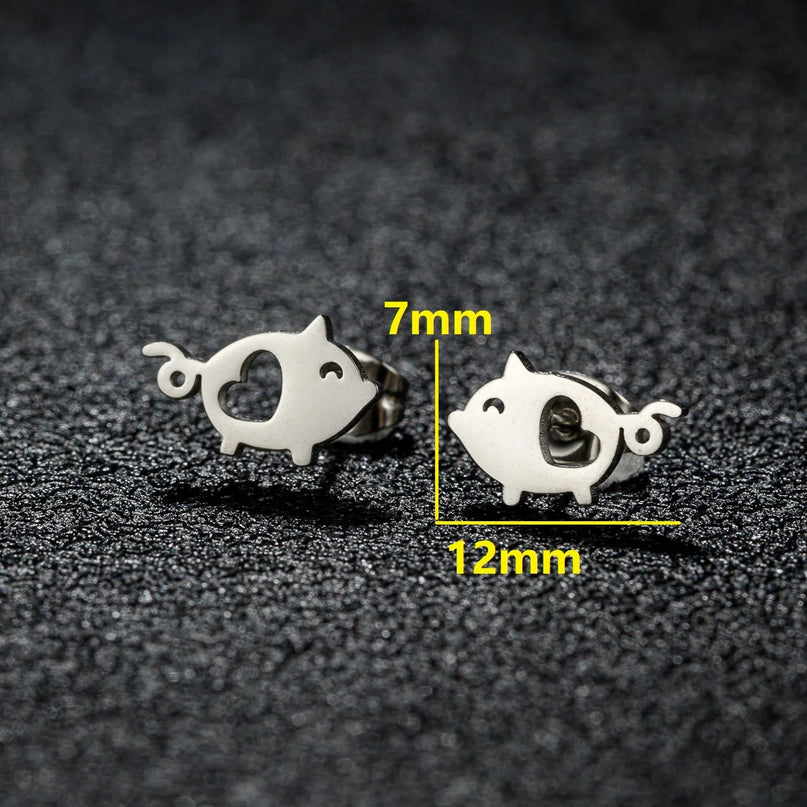 Süße Einhorn Ohrringe für dein Lächeln!