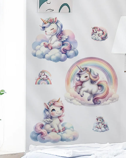 Dein Einhorn Wandtattoo für süße Träume!