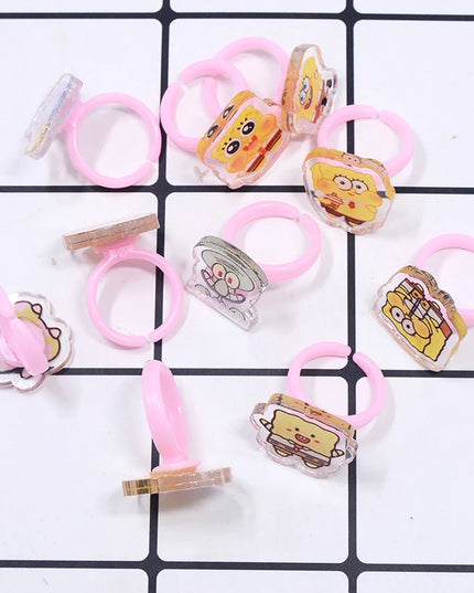 Dein verstellbarer Einhorn Ring Mix!