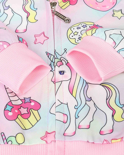 Deine zauberhafte Einhorn Jacke für kleine