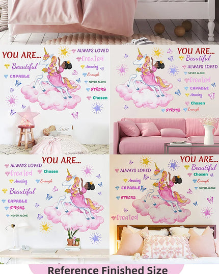 Dein inspirierendes Einhorn Wandtattoo