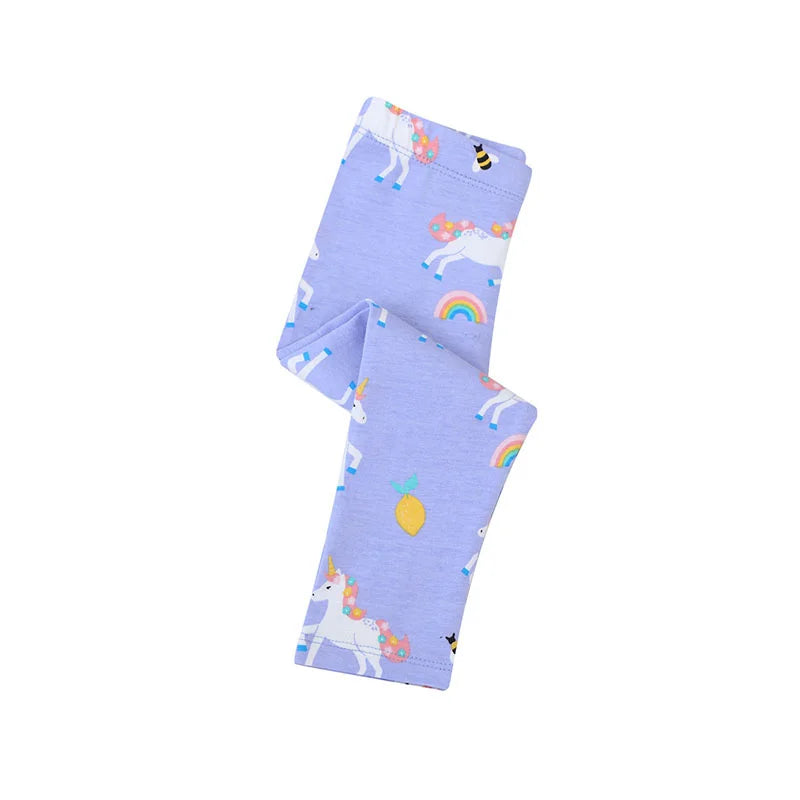 Deine Einhorn Leggings mit süßen Herzen!