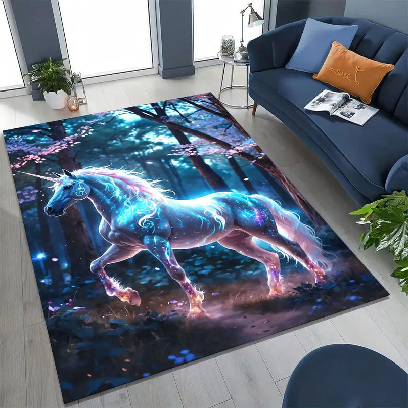Dein Einhorn Sessel Regenbogen-Mädchen