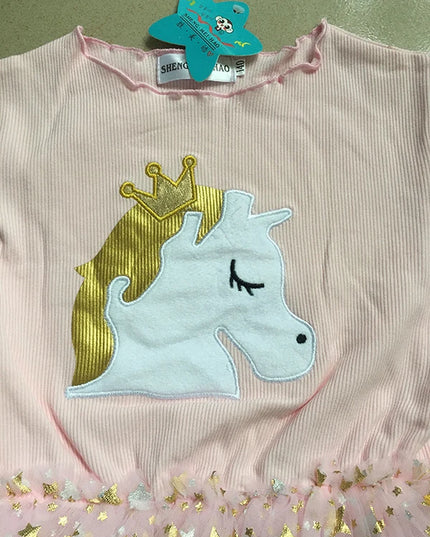 Dein Riesen Einhorn Traumkleid Pink