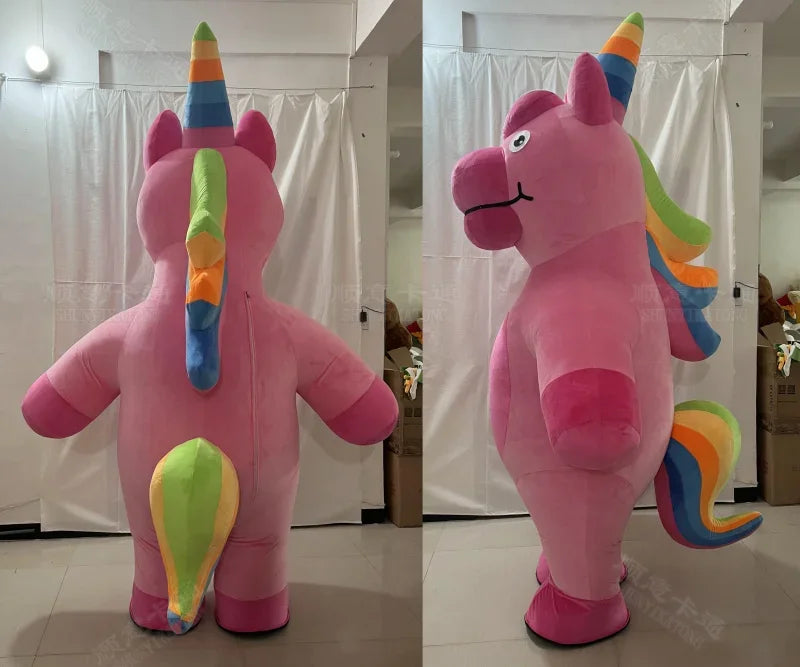 Gigantische Einhorn Schuhe für dein Kostüm