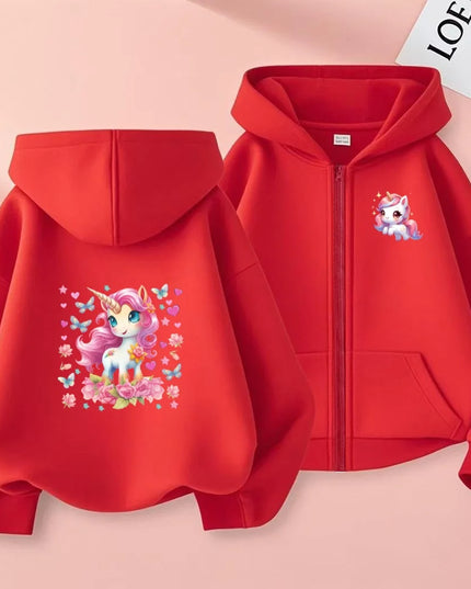 Deine neue Einhorn Jacke in bezauberndem