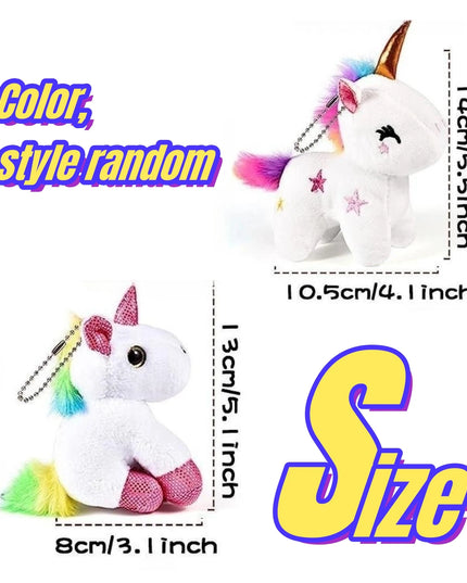 Kuscheliger Einhorn Schlüsselanhänger Plüsch