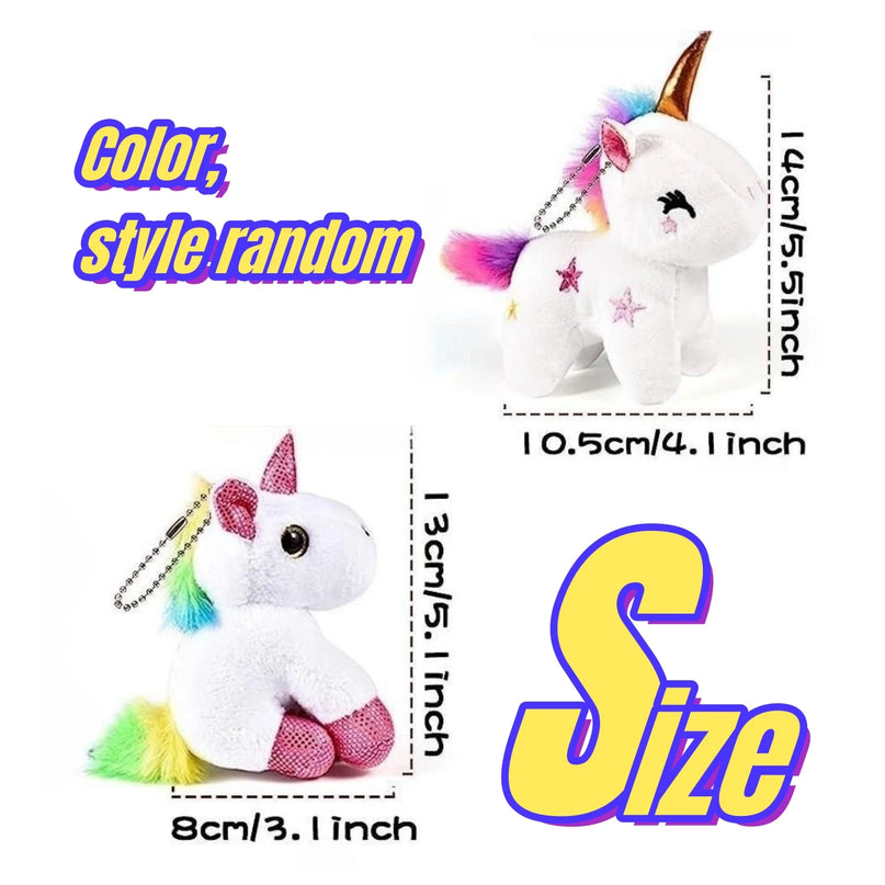 Kuscheliger Einhorn Schlüsselanhänger Plüsch