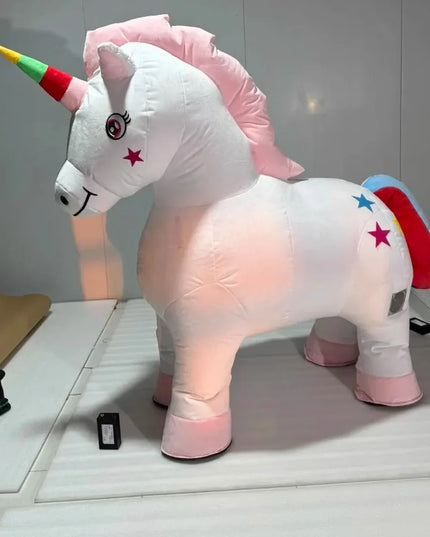 Dein Aufblasbares Einhorn Kostuem!