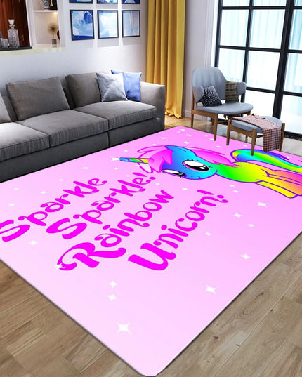 Dein zauberhafter Einhorn Teppich mit