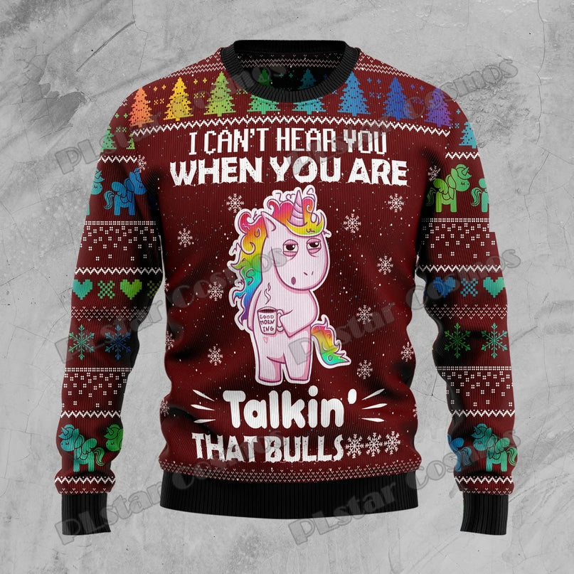 Dein festlicher Einhorn Pullover für pure