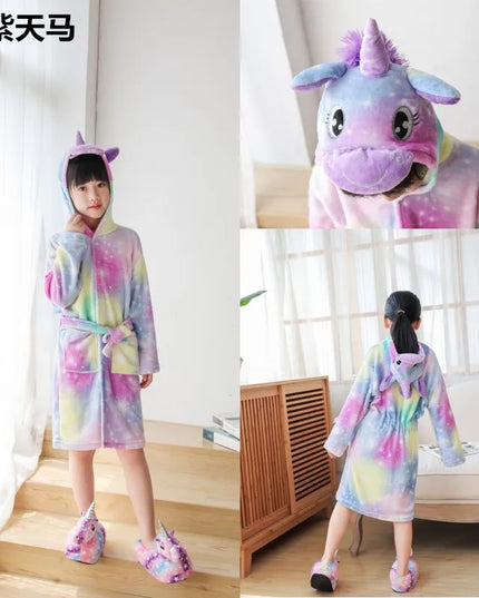 Fröhliche Einhorn Schuhe für bunte Träume