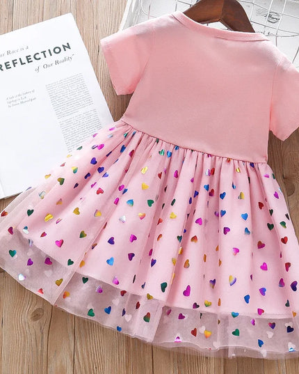 Süßes Einhorn Kleid für kleine Prinzessinnen!