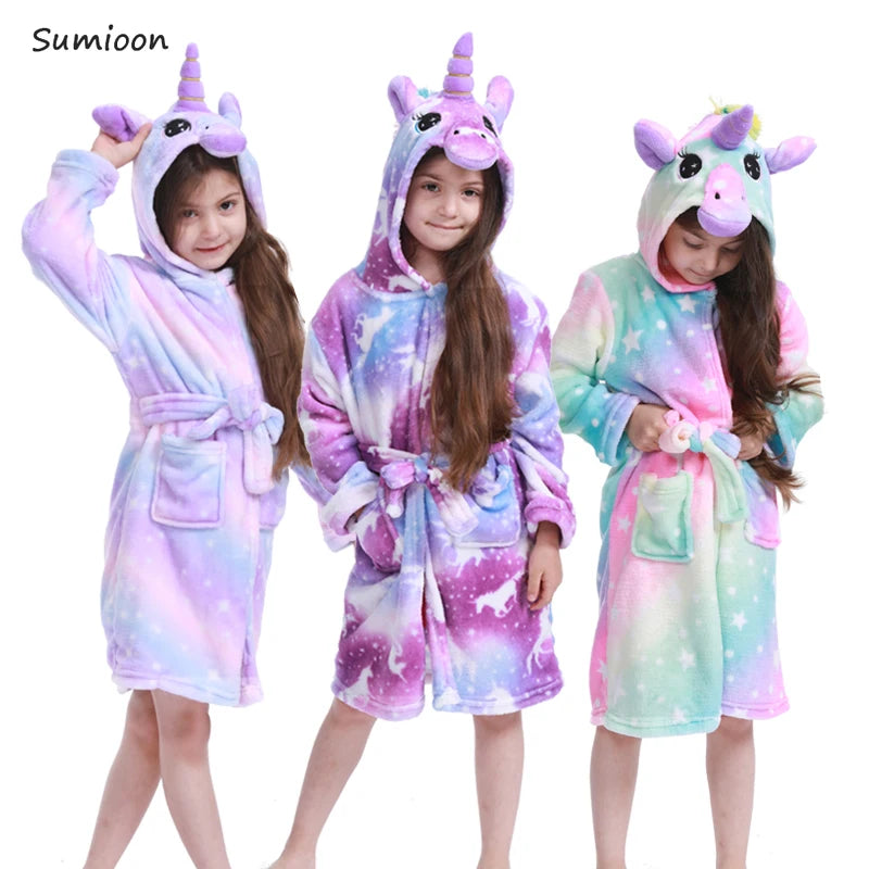 Dein kuscheliges blaues Einhorn Handtuch