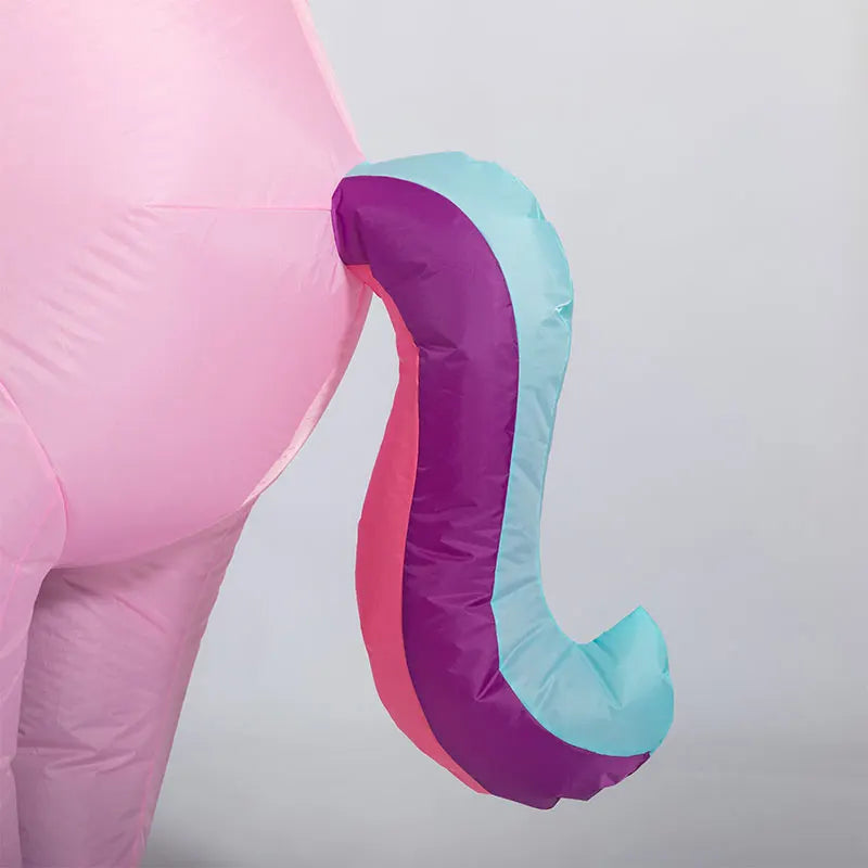 Süßes Aufblasbares Einhorn Kostuem Rosa