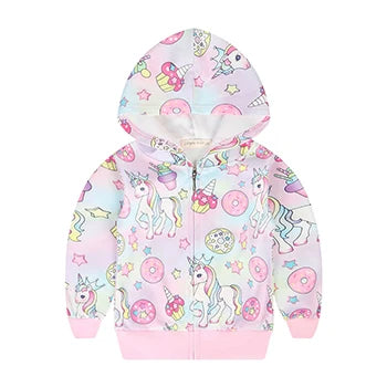 Deine zauberhafte Einhorn Jacke für kleine