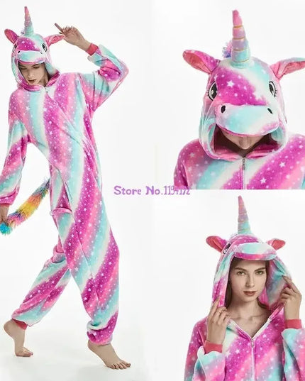 Dein kuscheliger Einhorn Onesie für süße