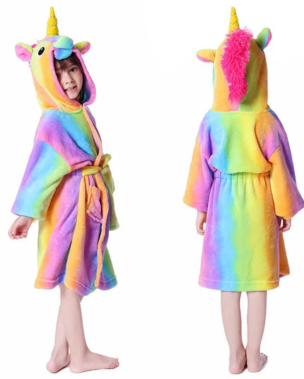 Dein kuscheliges blaues Einhorn Handtuch
