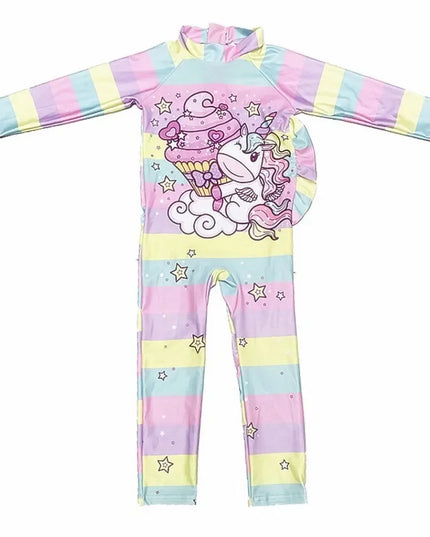 Dein süßer Pinker Einhorn Schwimmanzug!