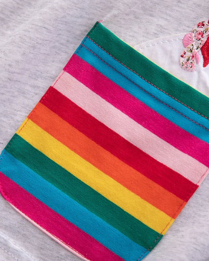 Dein zauberhaftes Einhorn Kleid mit Taschen!