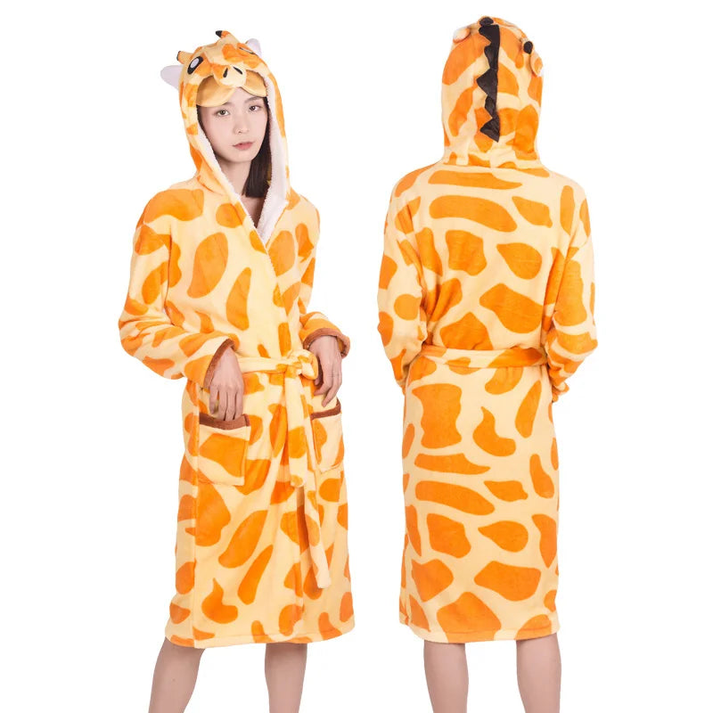 Warmer Einhorn Pyjama für kuschelige