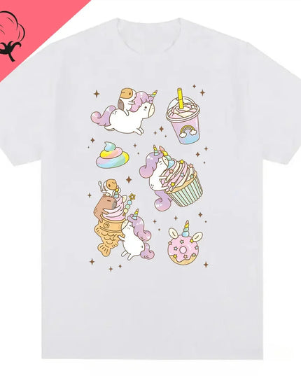 Dein zauberhaftes Einhorn T-Shirt in Weiß!