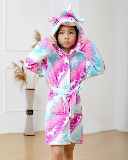 Flauschiger Einhorn Pyjama für deine