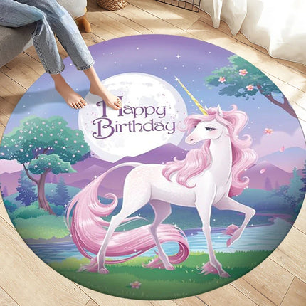 Dein glitzernder Einhorn Teppich für Träumer!
