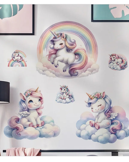 Dein Einhorn Wandtattoo für süße Träume!