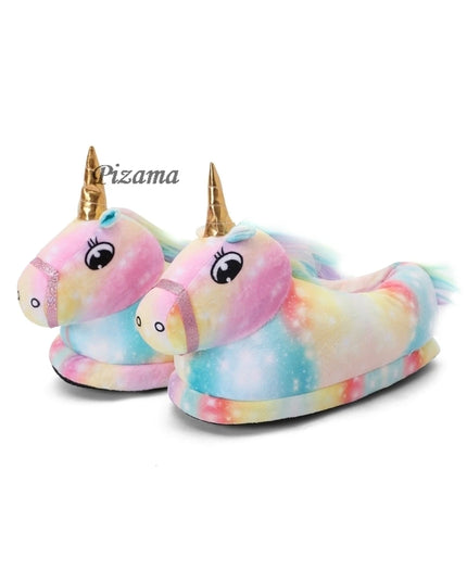 Funkelnder Einhorn Pyjama mit rosa Sternen