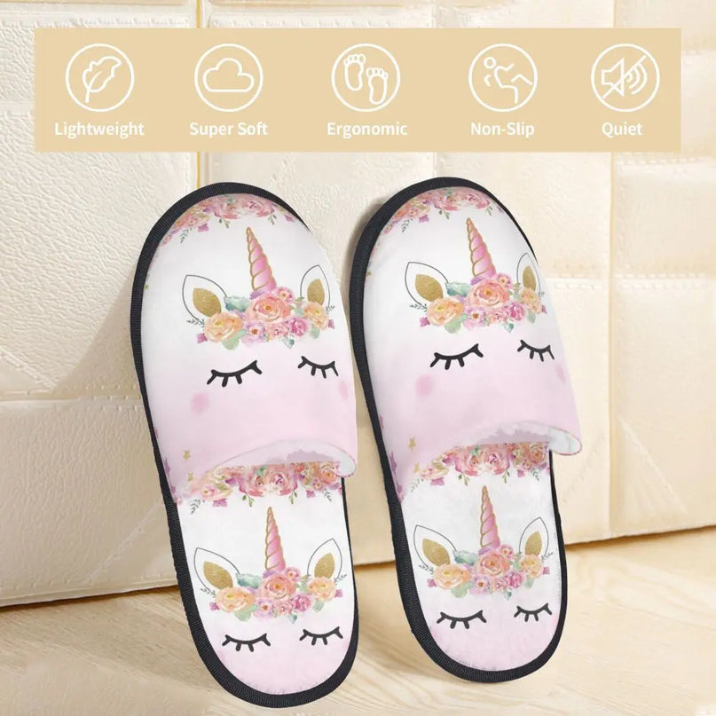 Deine bequemen Einhorn Hausschuhe!