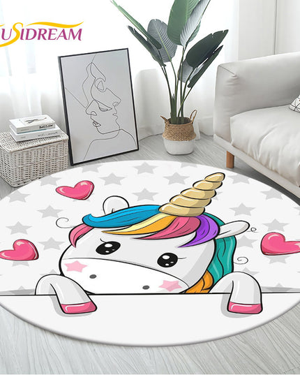 Dein runder Einhorn Sessel zum Spielen!