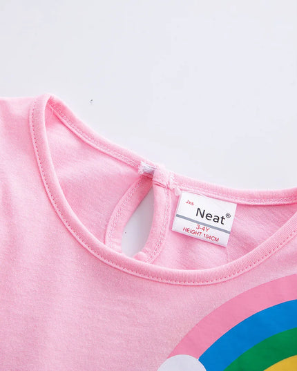 Strahlendes Einhorn Kleid für deine
