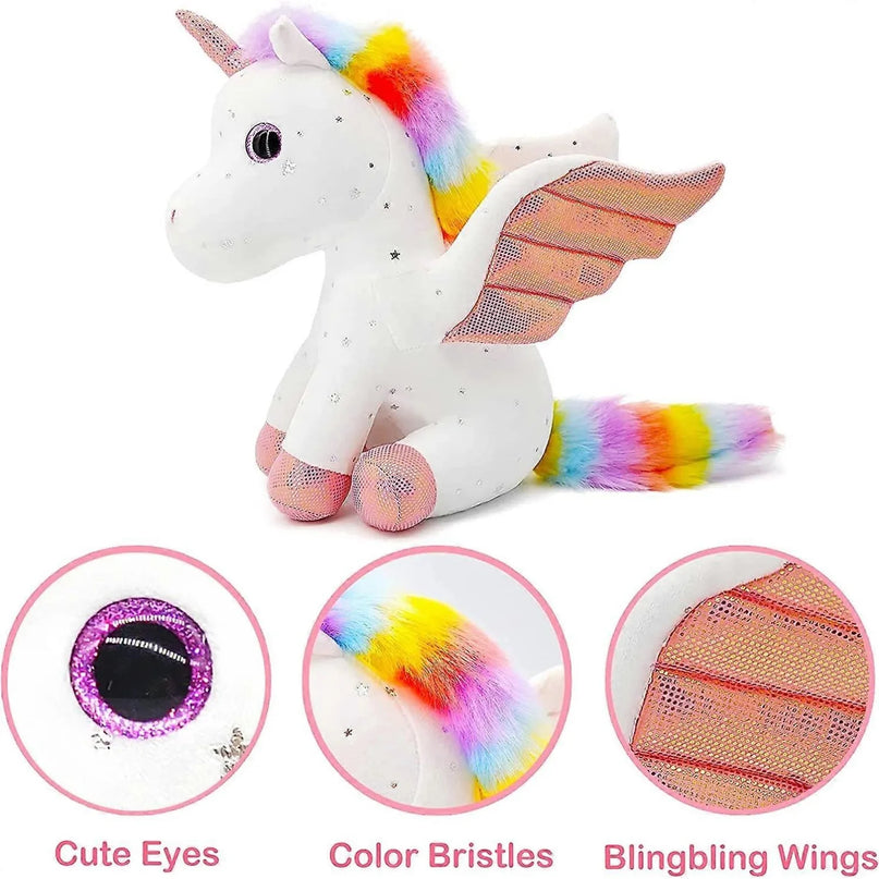 Dein Einhorn Plüschtier Regenbogen-Freund!
