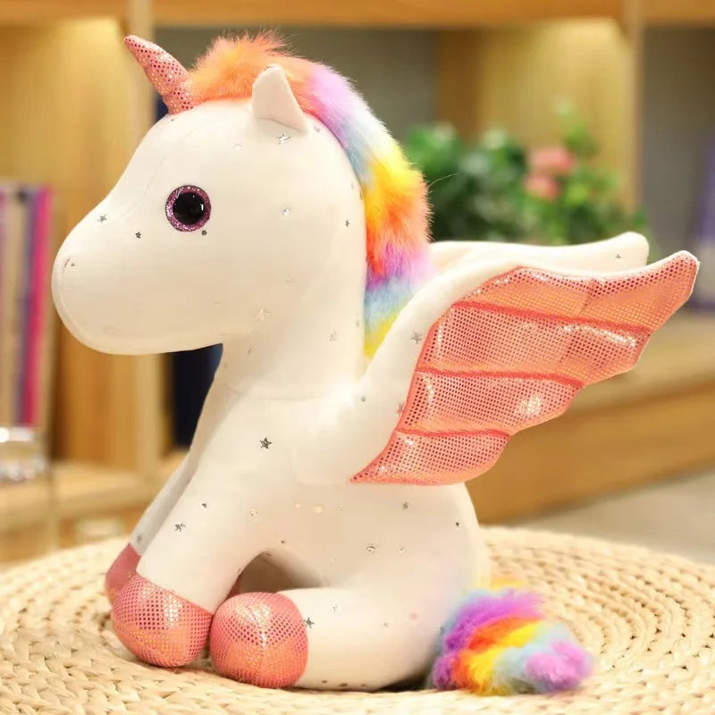 Kuscheliger Einhorn Plüsch-Anhänger