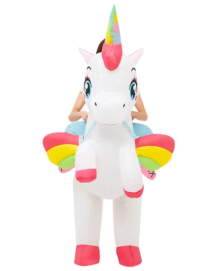 Flieg mit deinem Aufblasbares Einhorn