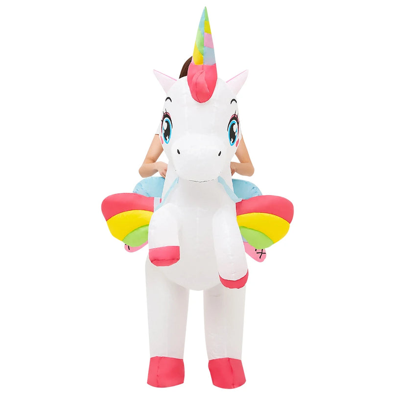 Flieg mit deinem Aufblasbares Einhorn