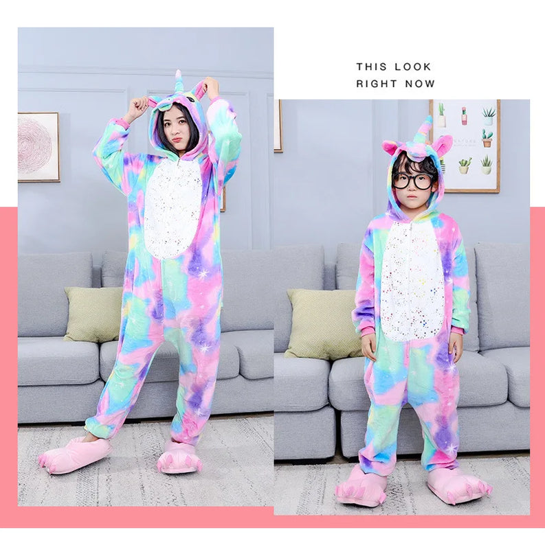 Dein strahlender Einhorn Onesie für