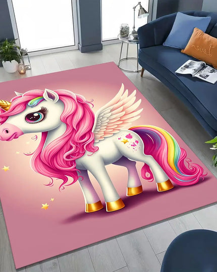 Dein Einhorn Sessel Regenbogen-Mädchen