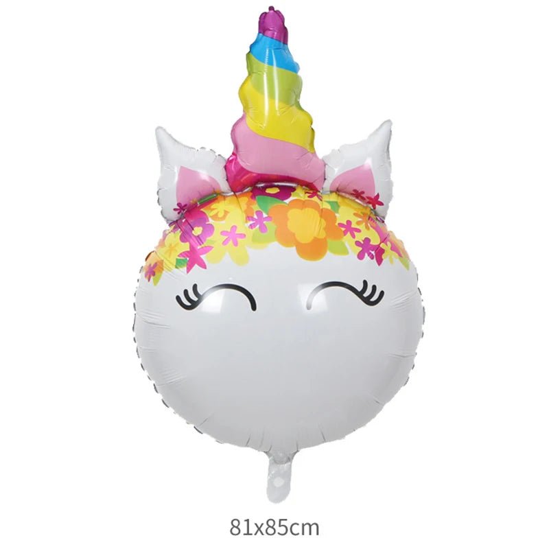 Dein Einhorn Kuscheltier Ballon-Set
