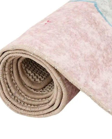 Dein kuscheliger Einhorn Teppich in Pink