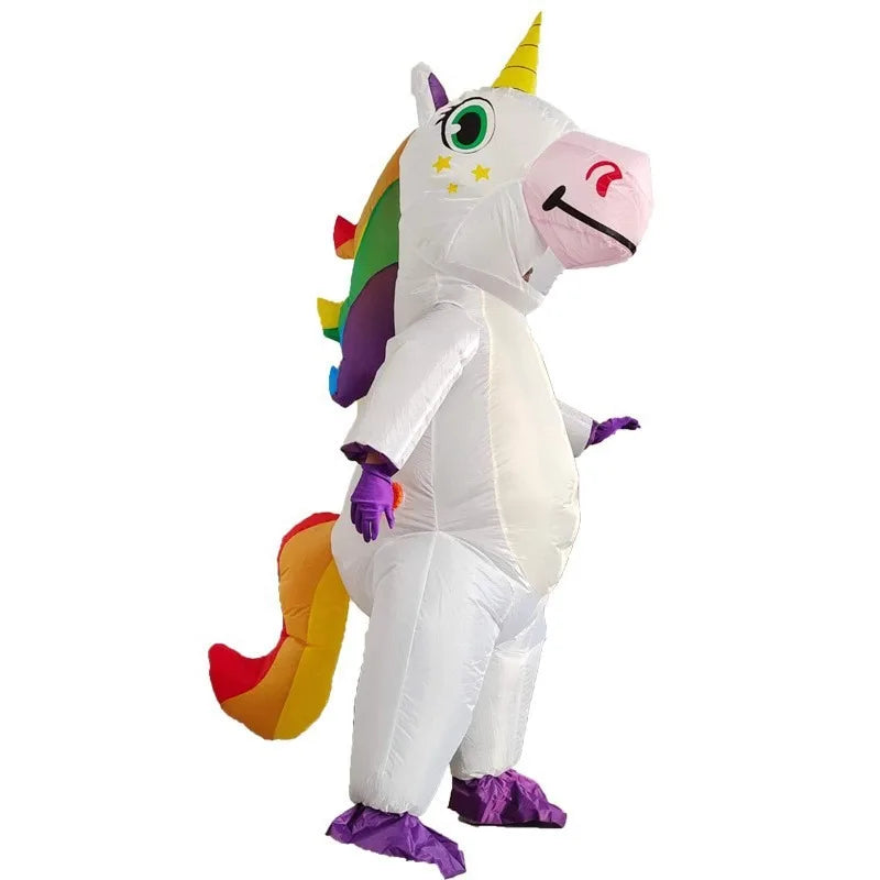 Gruselig-Süss: Dein Skelett Einhorn Kostuem!