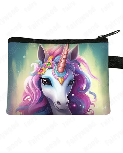 Deine süße Einhorn Geldbörse mit Regenbogen!