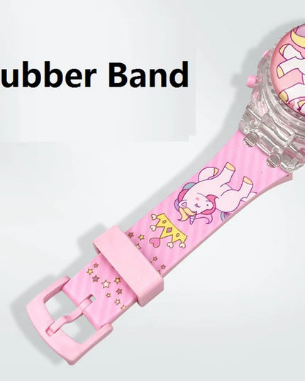 Deine leuchtende Einhorn Uhr mit Musik
