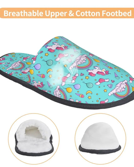 Warme Einhorn Hausschuhe für dich!
