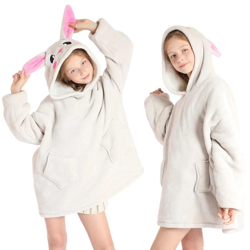 Zauberhafte Einhorn Decke als Bademantel!