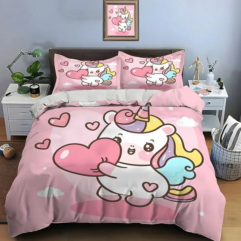 Deine Einhorn Bettwäsche für traumhafte