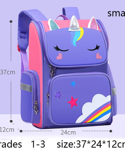 Dein navyfarbener Einhorn Rucksack – einfach